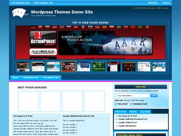 Online Casino Template 330