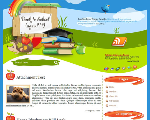 education templates free