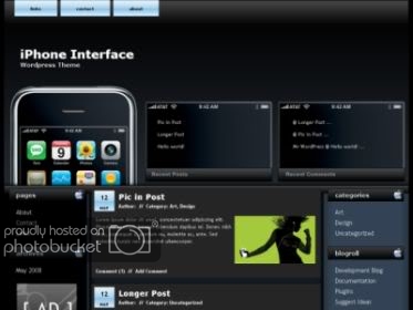iphone interface