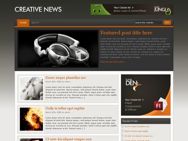 Free wordpress theme - Creative-WP