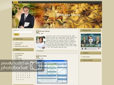 Online business theme