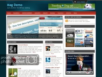 Free Wordpress theme - WP-New-Mag