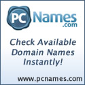 Domain name search and availability check by PCNames.com.