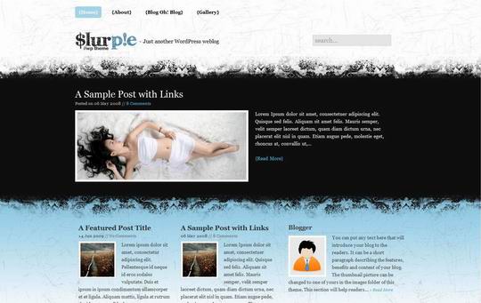 Slurpie wordpress theme