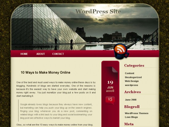 Metist ? Slim, Calm and Dark WP theme