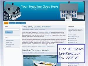 Suburb House Neighbors Free WordPress Template / Themes