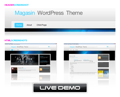 Free WordPress theme - Magasin Nueve