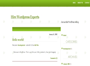 Descentgreen-10 Free Wordpress Theme