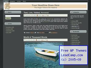 Teddy Bear Pooh Free WordPress Template / Themes