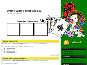 Online Casino Template 163