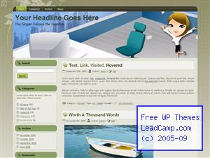 Office Work Jubiliee Free WordPress Template / Themes