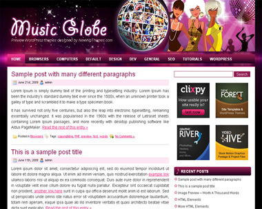 Music Globe