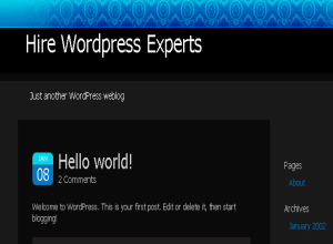 Cool As Ice 10 Wordpress Theme