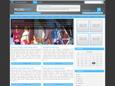 Free WordPress theme - PICXIS Magazine