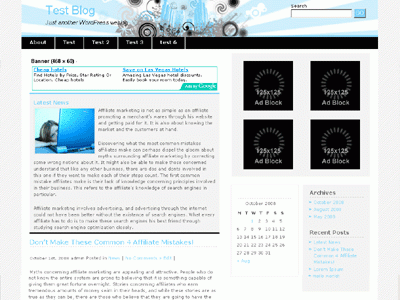 3ColBusiness ? Free WordPress Theme