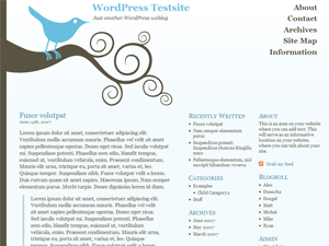 Blue Bird Free WordPress Theme