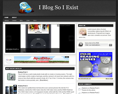 Mzine WordPress Theme