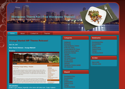 Eating Out WP Theme!