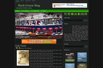 Dark Green Mag
