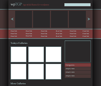 wpTGP Tgp Style Adult WordPress Theme