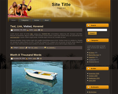 Gambling WordPress Theme 3