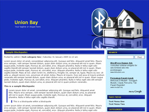 UnionBay Wordpress Theme Screenshot