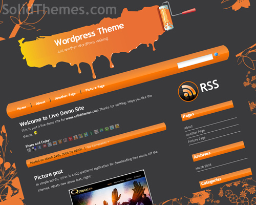 Paint Job Wordpress Theme