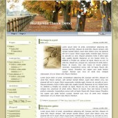 Maple Leaf WordPress Layout