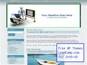 Adult Education Free WordPress Template / Themes