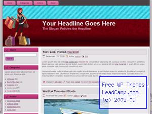 Youthful Shopping Free WordPress Template / Themes