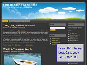 Start Of A New Day Free WordPress Template / Themes
