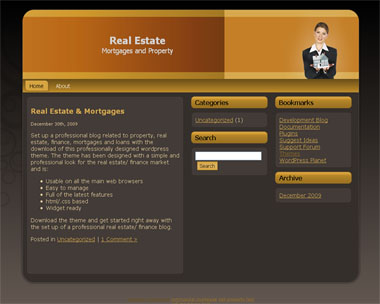 Real Estate and Mortgages Theme
