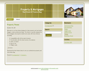 Real Estate and Finance Theme