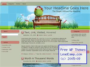 Green Home Environment Free WordPress Template / Themes