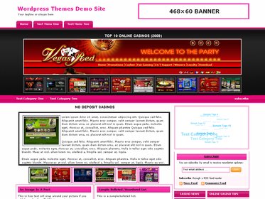 Online Casino Template 396