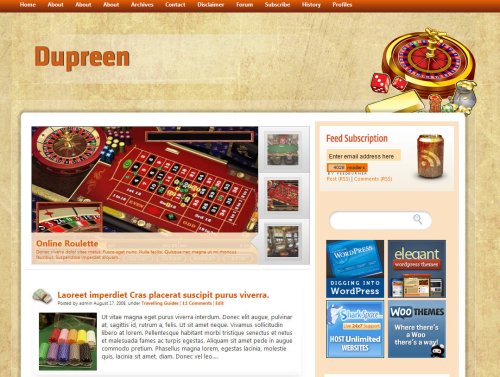 Dupreen WordPress Theme