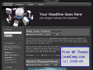 World Technology Connection Free WordPress Template / Themes