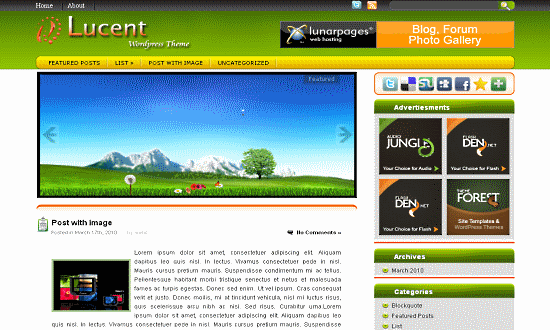 Free WordPress Theme ? Lucent Mag
