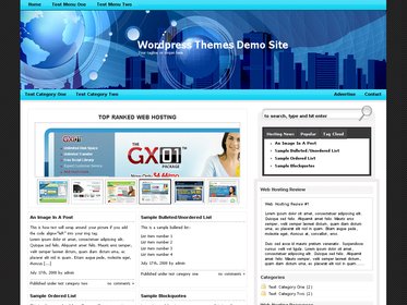 Web Hosting Template 7