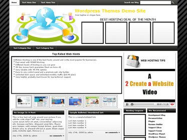 Web Hosting Template 8