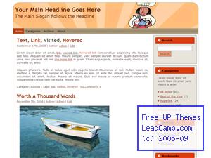 Getting Ready To Cook Free WordPress Template / Themes