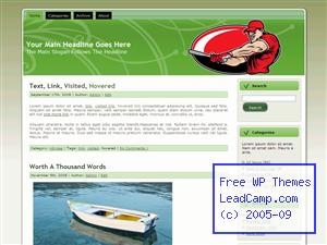 Baseball Player Swing Free WordPress Themes / Templates