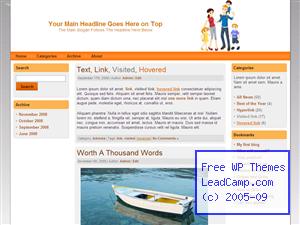 Family Of Five Free WordPress Themes / Templates