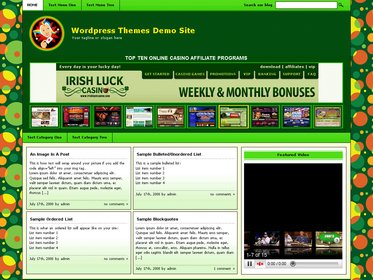 Online Casino Template 597