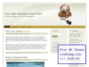 World Internet Shipping Free WordPress Themes / Templates