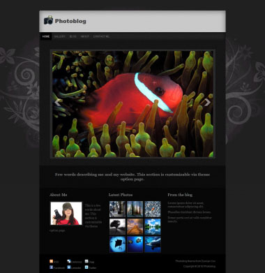 Photoblog WordPress Theme