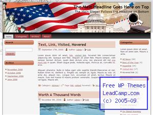Study Of American Patriotism Free WordPress Templates / Themes
