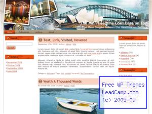 Travels In Australia Free WordPress Templates / Themes