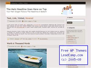 Family Reading Time Free WordPress Templates / Themes