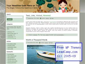 Woman At Laptop Work Free WordPress Templates / Themes